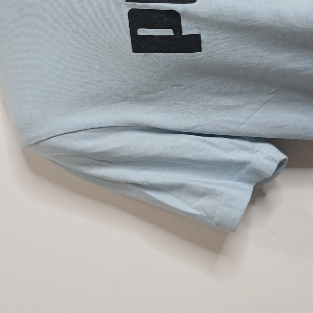 PUMA mens baby blue logo tee shirt size medium - Picture 3 of 11